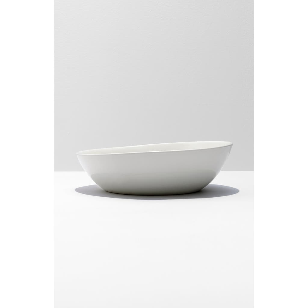 Fors Studio Slanted Serving Bowl in White  product
