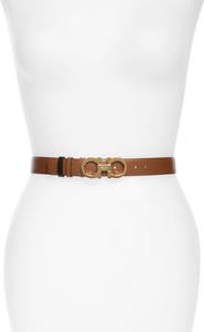 FERRAGAMO Ceylon Reversible Leather Belt