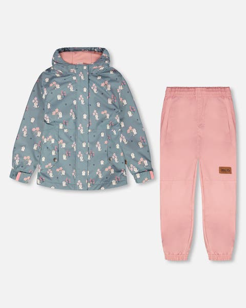 Two-Piece Mid-Season Cat Outerwear Set (Toddler, Little Kid & Big Kid)