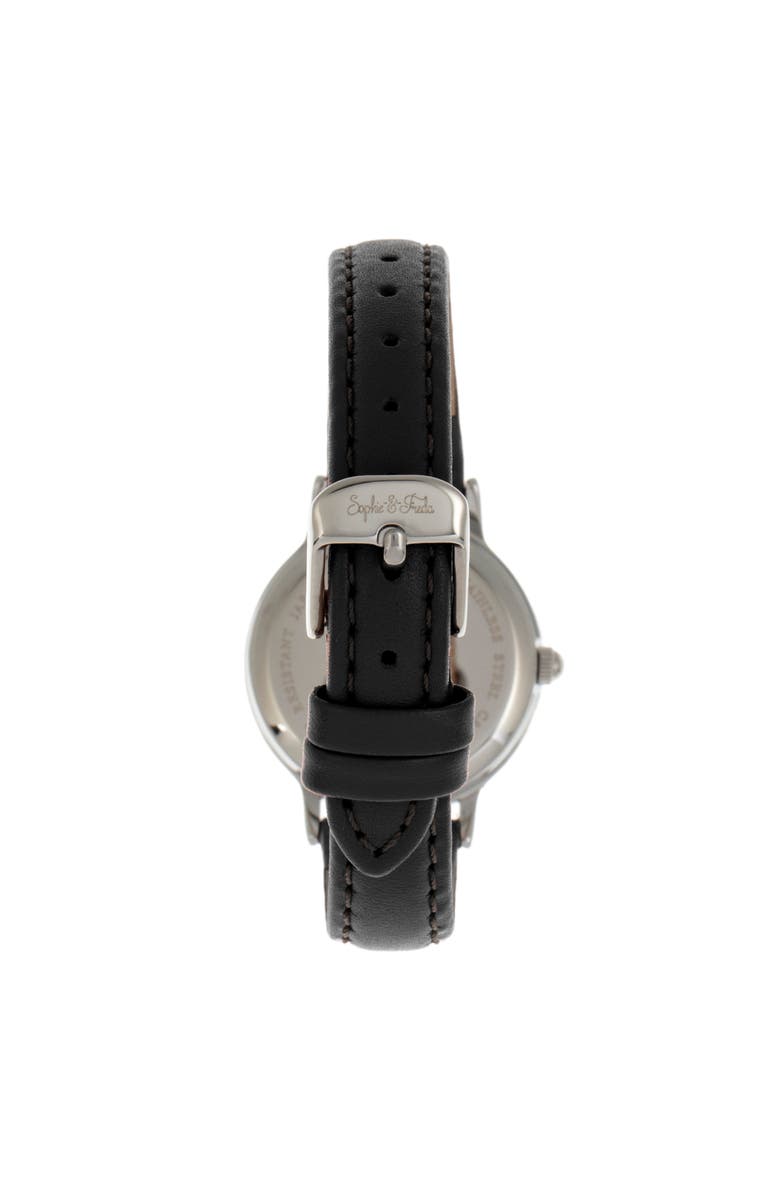 Sophie and Freda Sophie & Freda Berlin Leather-Band Watch, Alternate, color, 