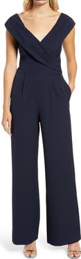 Vince Camuto Off the Shoulder Jumpsuit