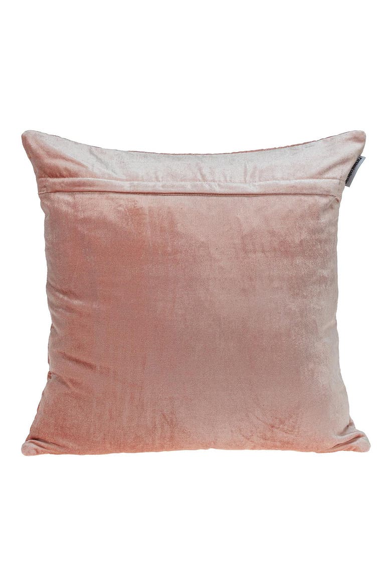Milo Quilted Throw Pillow, Alternate, color, PINK