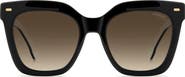 Carrera Eyewear 52mm Gradient Rectangular Sunglasses
