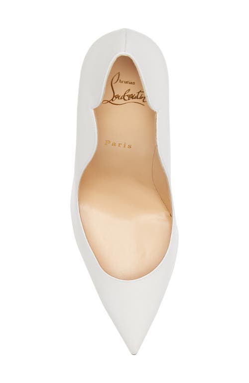 Shop Christian Louboutin Hot Chick Scallop Pointed Toe Pump