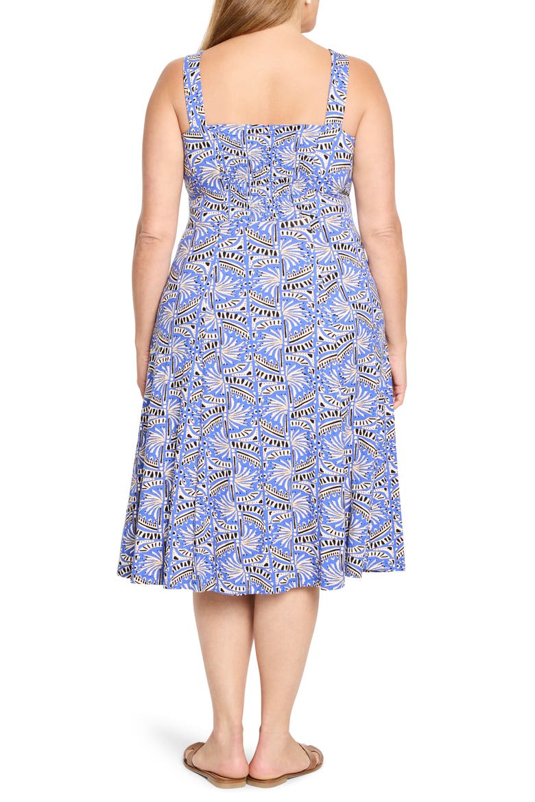 Dana Ocean Jewel Jersey Dress, Alternate, color, BLUE MULTI