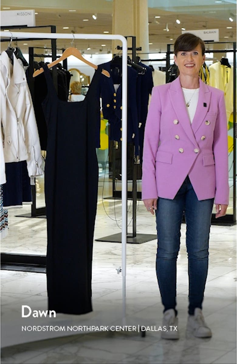 Sculpting Modern Tank Maxi Dress, sales video thumbnail