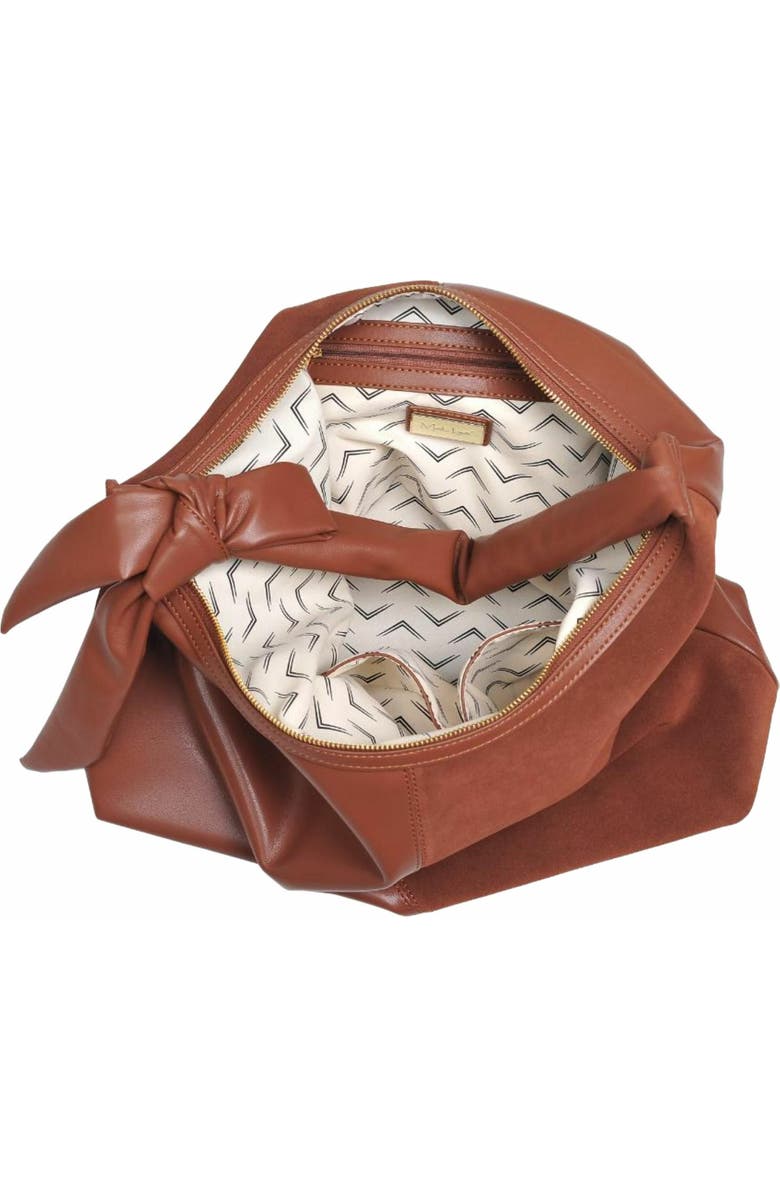 MODA LUXE Hazel Hobo, Alternate, color, Chocolate
