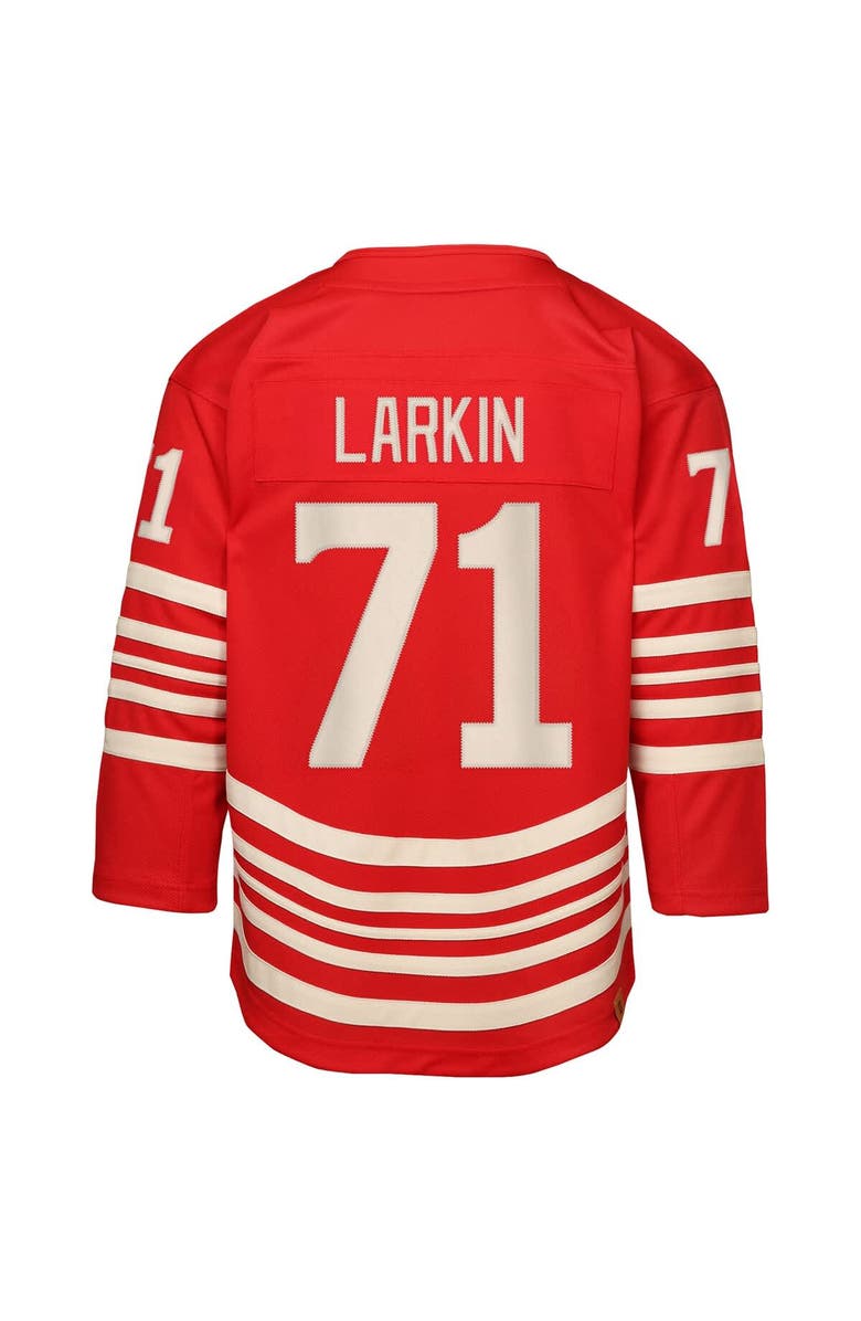 Outerstuff Youth Dylan Larkin Red Detroit Red Wings Centennial Replica Player Jersey, Alternate, color, Red