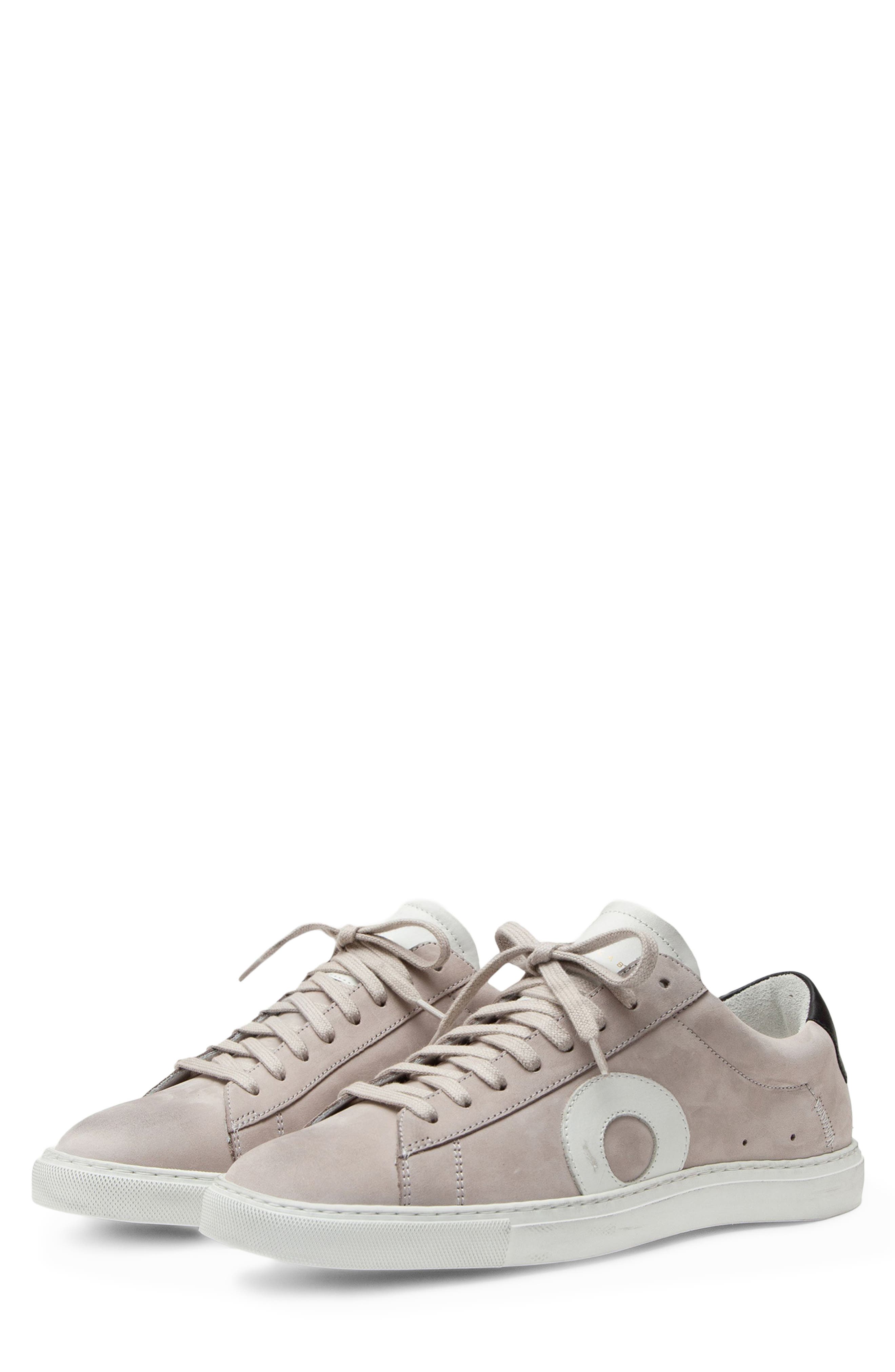 OLIVER CABELL Low Top Leather Sneaker, Main, color, Fog