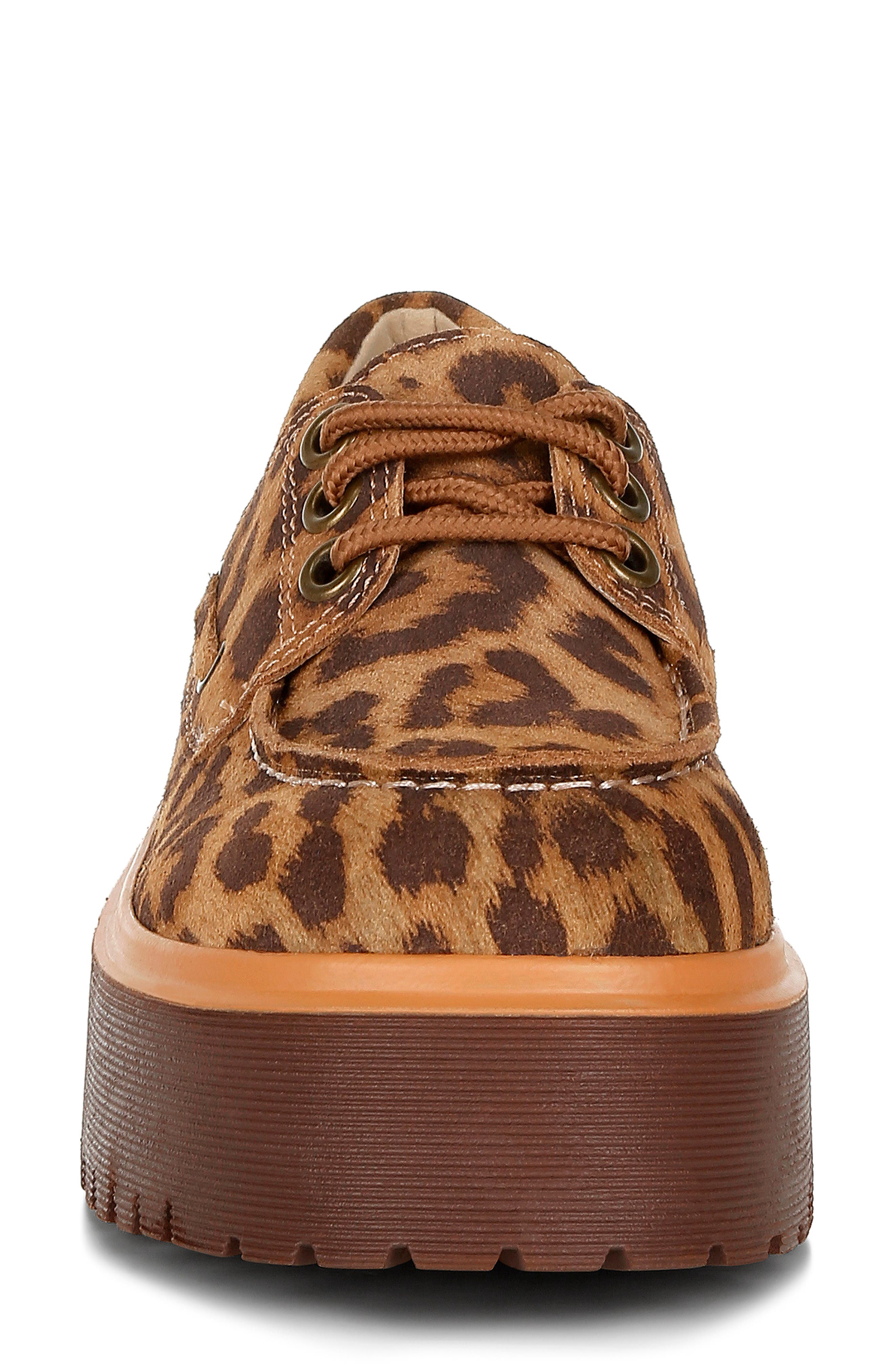 Rag & Co Onglur Platform Boat Shoe, Alternate, color, Leopard