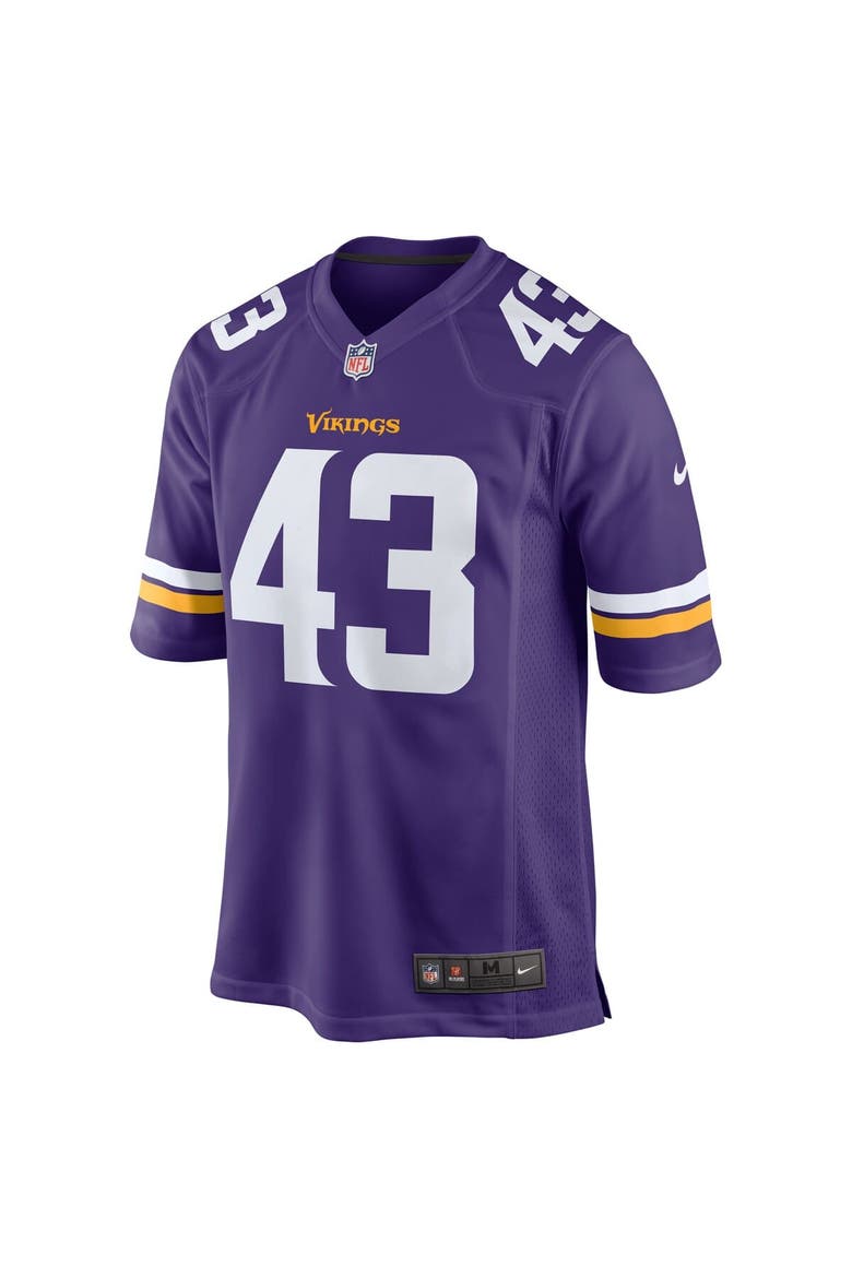 Men's Nike Andrew Van Ginkel  Purple Minnesota Vikings Team Game Jersey, Alternate, color, Purple