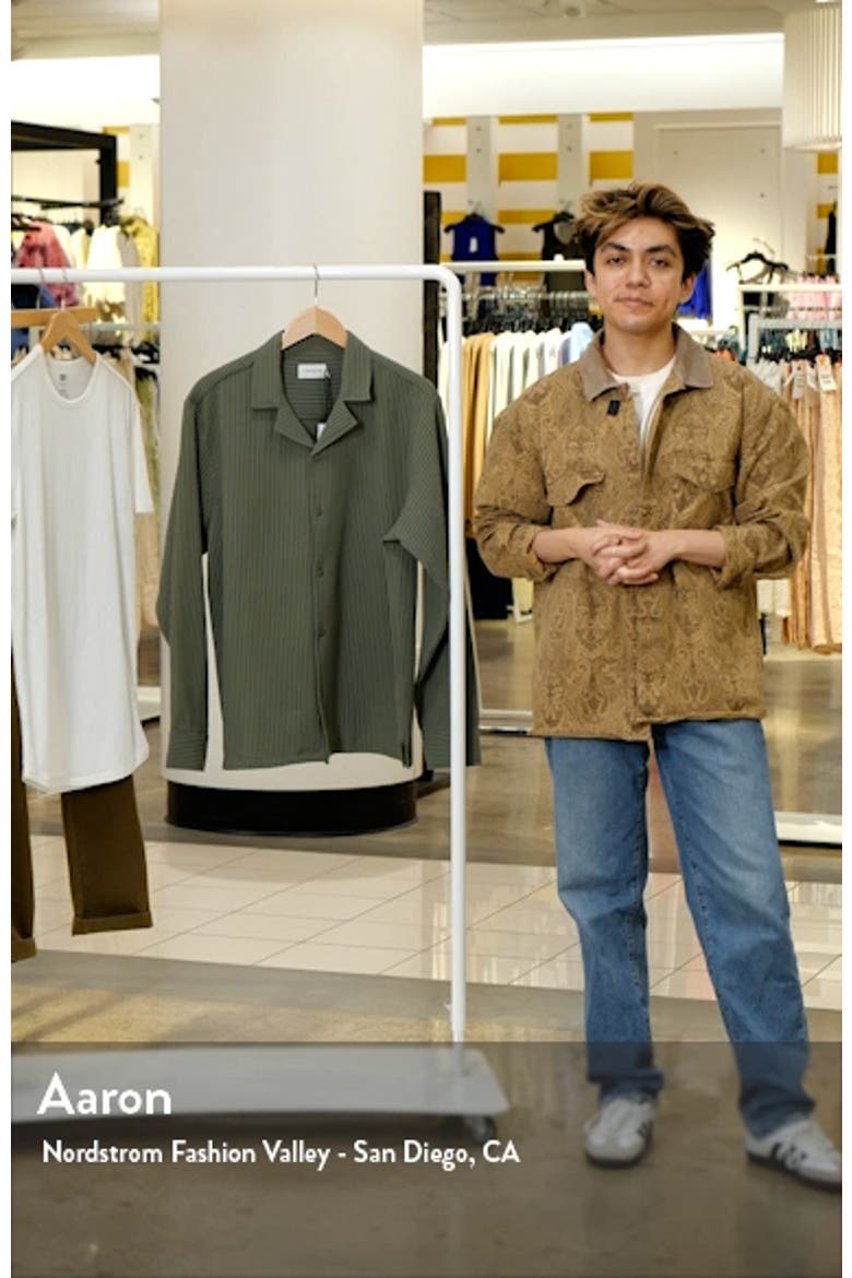 Plissé Button-Up Shirt video