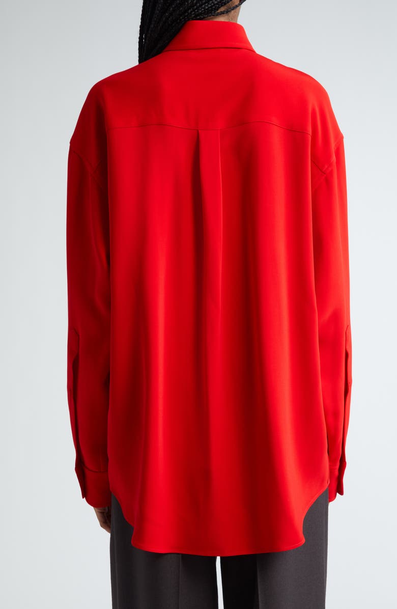 Stella McCartney Oversize Button-Up Shirt, Alternate, color, 