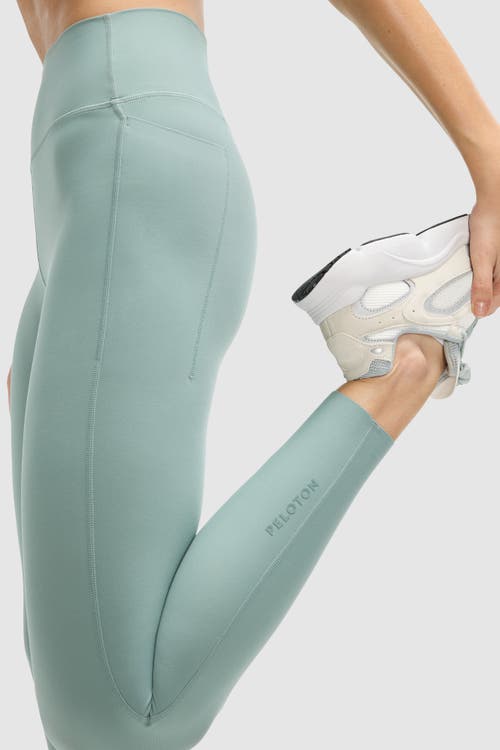 Peloton Cadent High Rise Pocket Legging 25" In Chinois Green