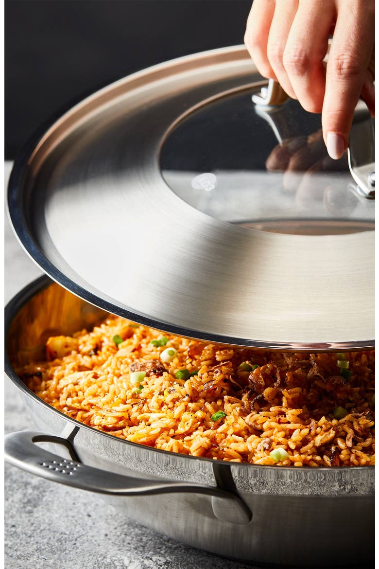 iD3® SS 5.3 Qt. Wok, Alternate, color, SILVER