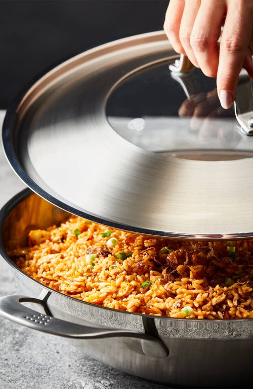 Cuisine::pro ® Id3® Ss 5.3 Qt. Wok In Silver