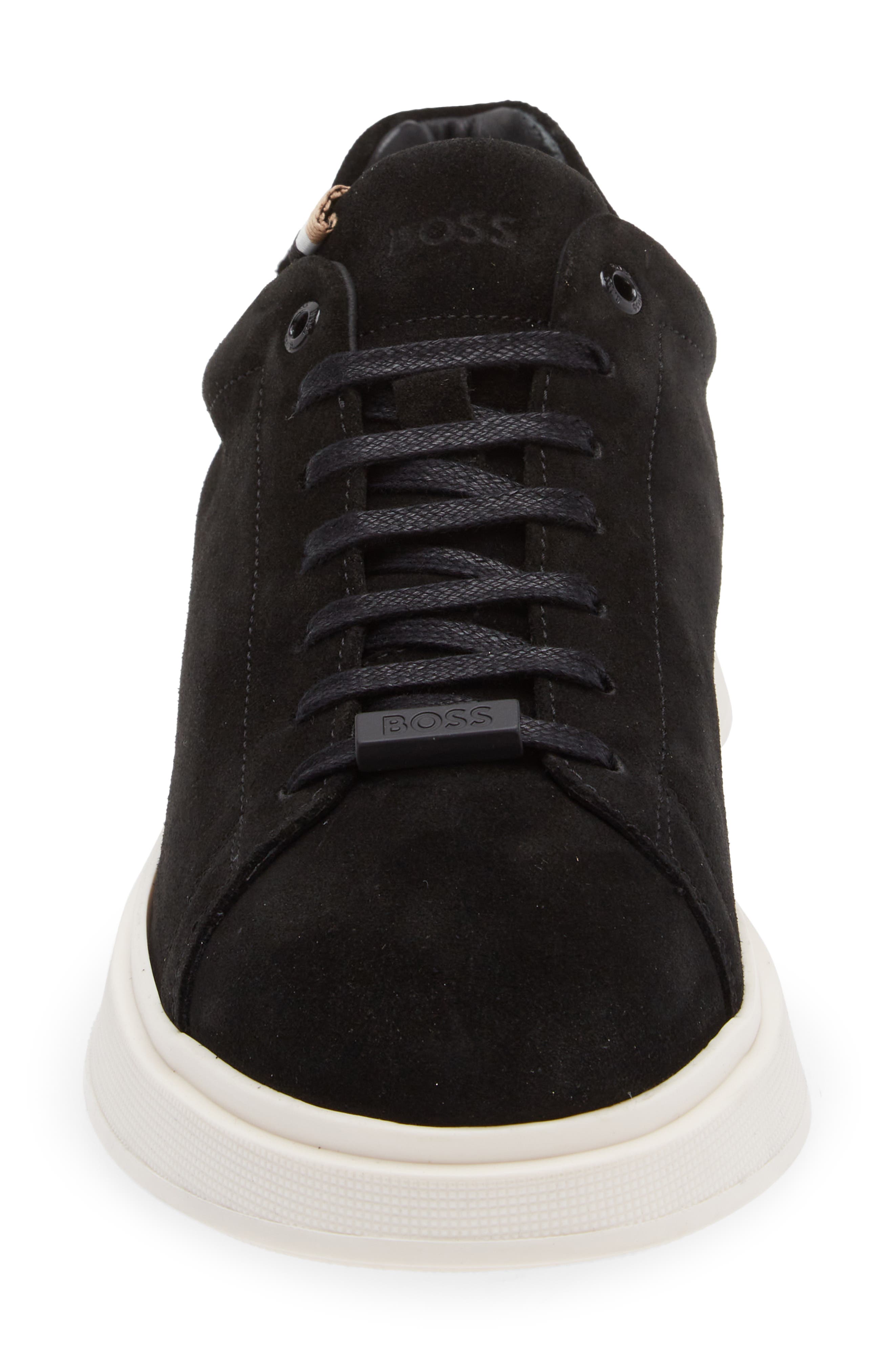 Bulton Sneaker, Alternate, color, BLACK