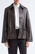 TOTEME Grained Leather Jacket