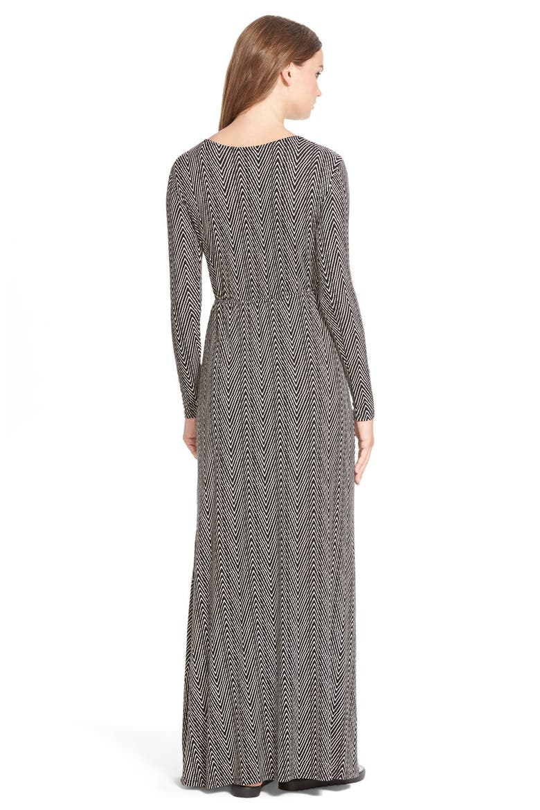 'Nairobi' Maxi Dress, Alternate, color, BLACK