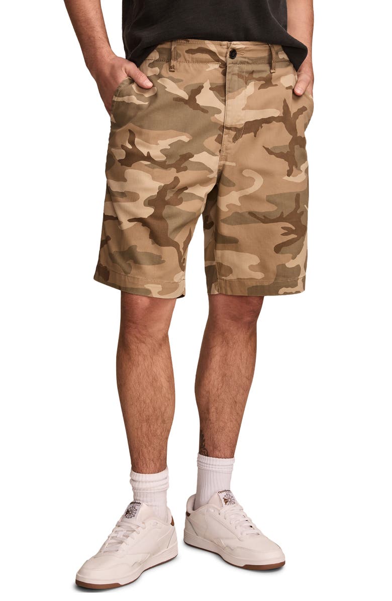 Lucky Brand Stretch Twill Shorts, Main, color, 