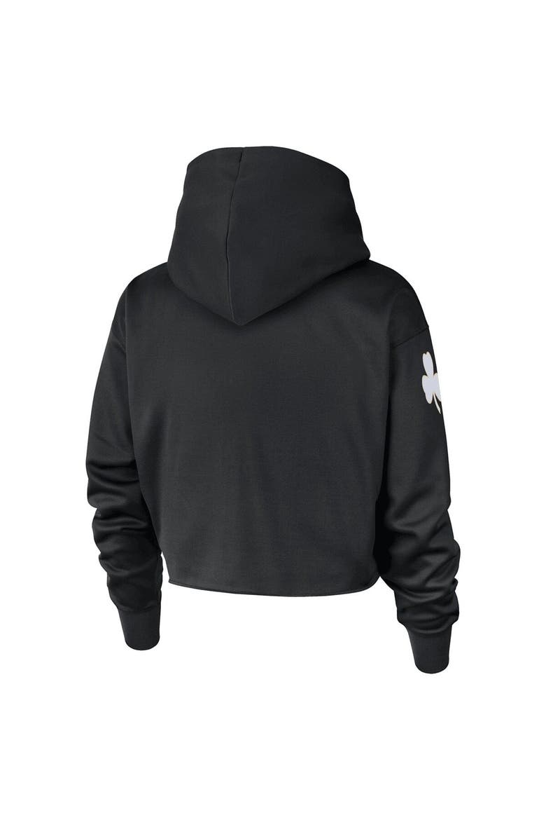 Women's Nike Black Boston Celtics 2022/23 City Edition Courtside Pullover Hoodie, Alternate, color, Black