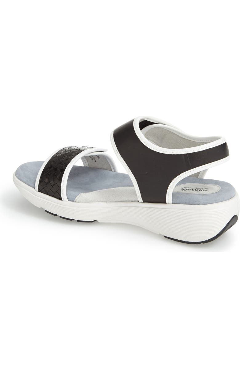 SoftWalk<sup>®</sup> 'Elevate' Platform Walking Sandal, Alternate, color,