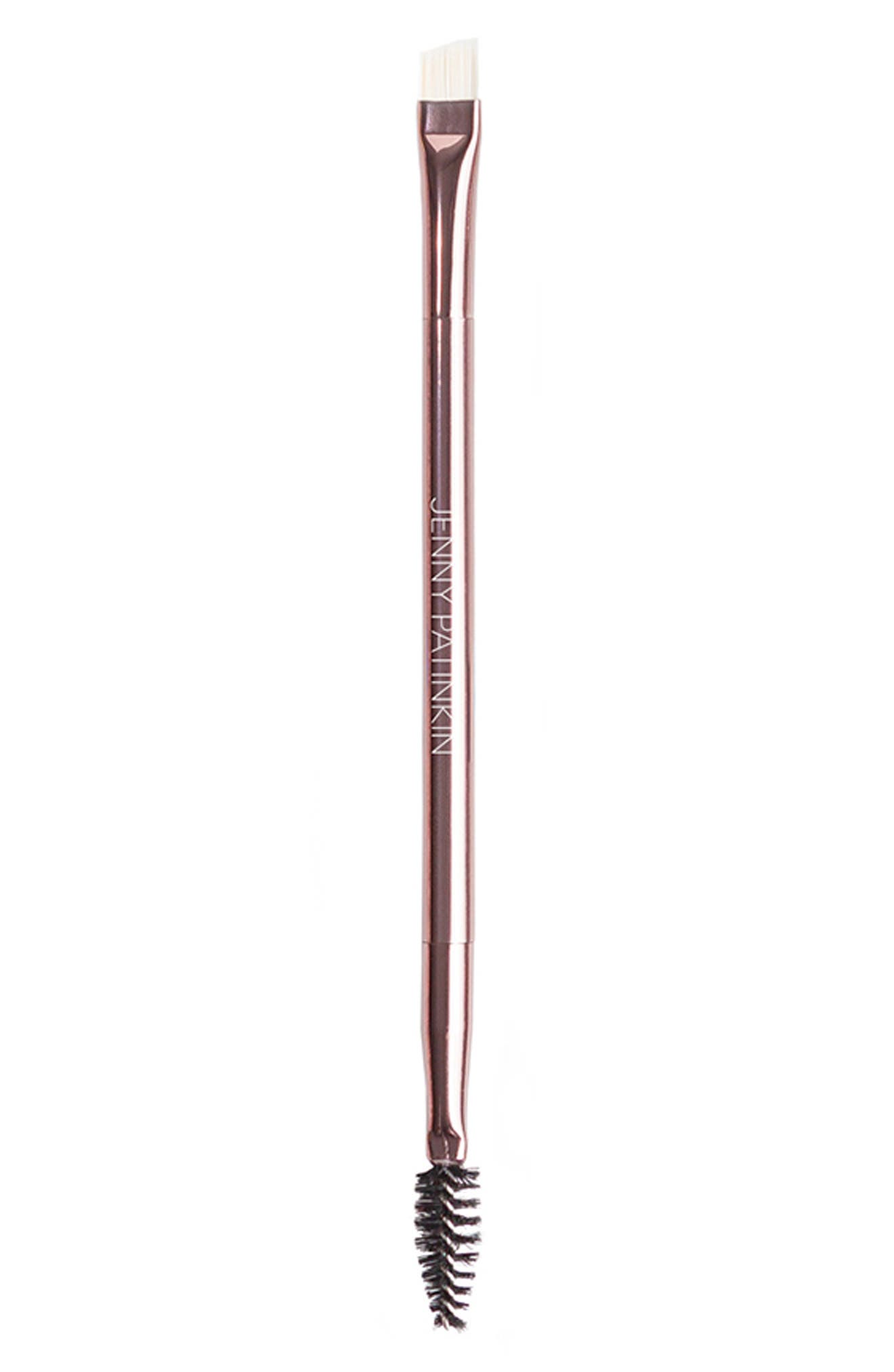 Jenny Patinkin Sustainable Luxury Brow & Line Brush in Rose Gold 