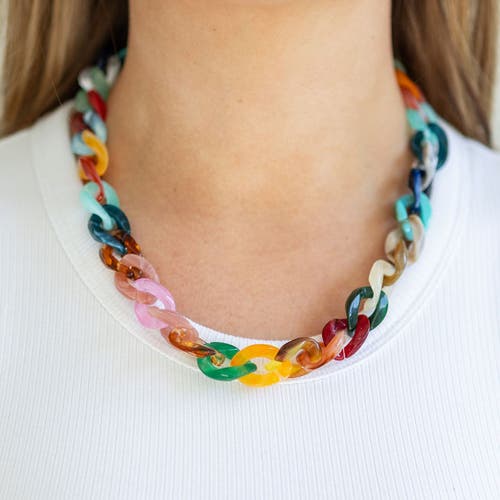 Erin Mcdermott Jewelry Girl's Just Wanna Have Fun Necklace In Brown