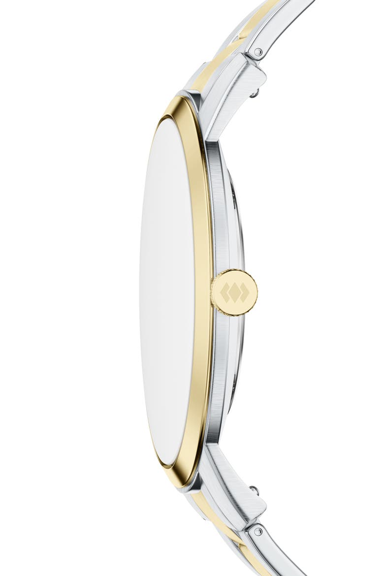 Minimalist Bracelet Watch, 44mm, Alternate, color, TWO TONE