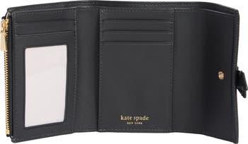 【特価セール】Kate Spade knott pebble leather 財布 Kate Spade New York knott pebble leather small trifold