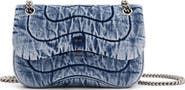 JW PEI Tina Quilted Denim Convertible Crossbody Bag