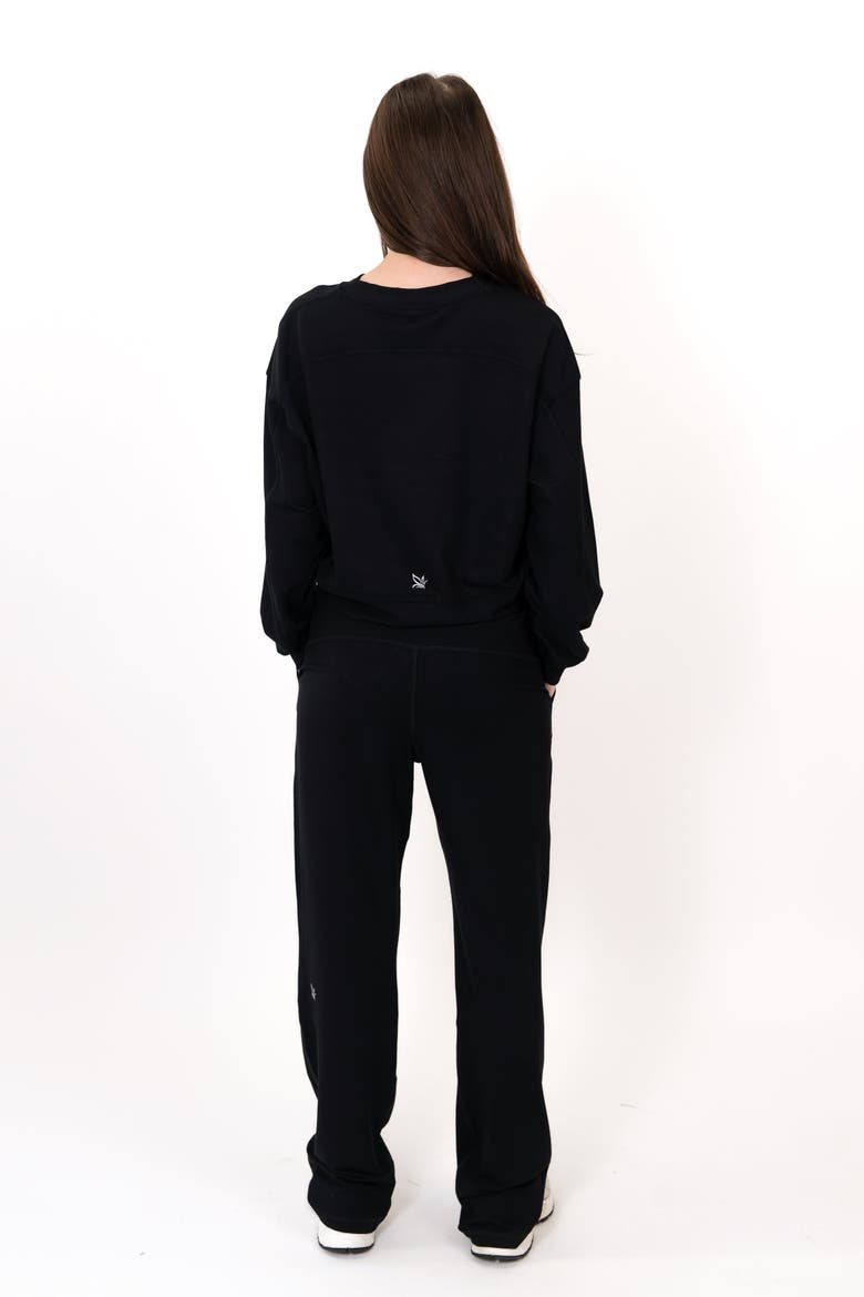 The Solace Crew Neck Pullover, Alternate, color, black