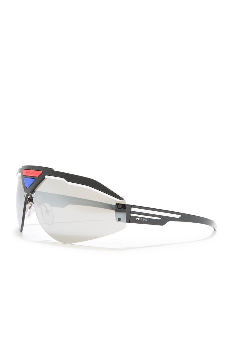 Prada Sport Shield Sunglasses, Alternate, color, 