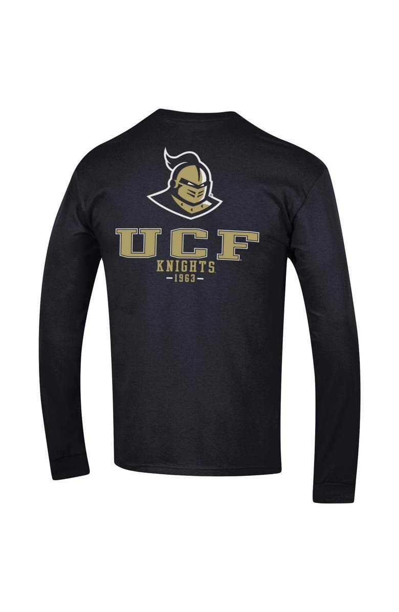 Champion Men's Champion Black UCF Knights Team Stack Long Sleeve T-Shirt, Alternate, color, 