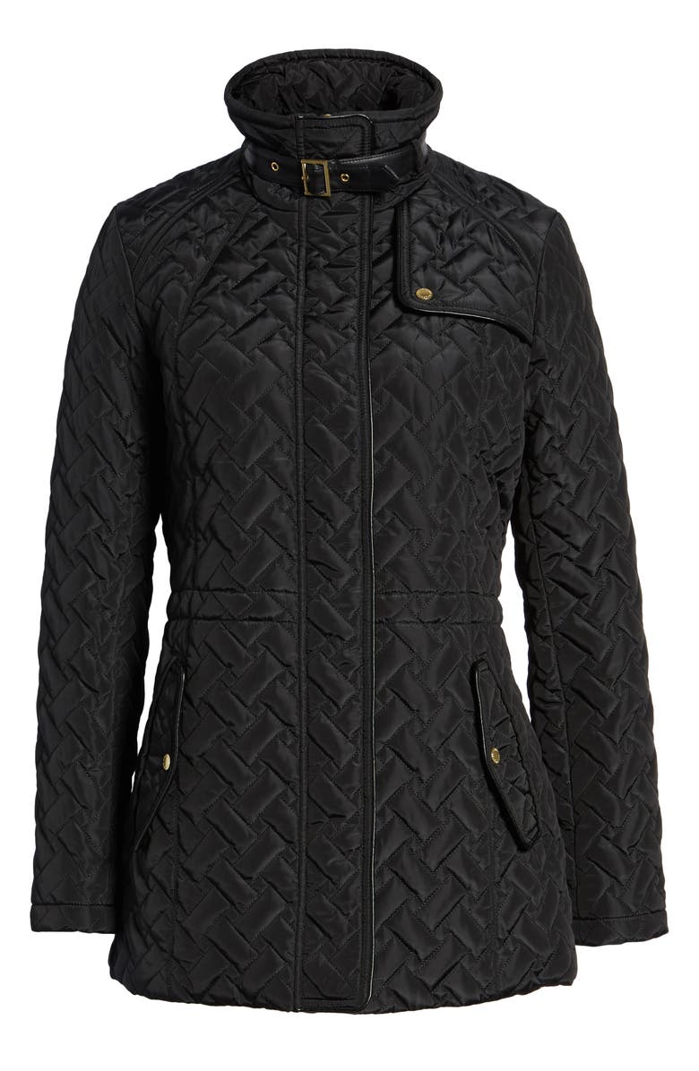 Cole Haan Signature Quilted Short Coat, Alternate, color,