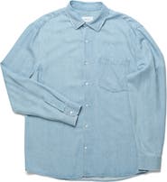 Mavi Jeans Long Sleeve Denim Button-Up Shirt