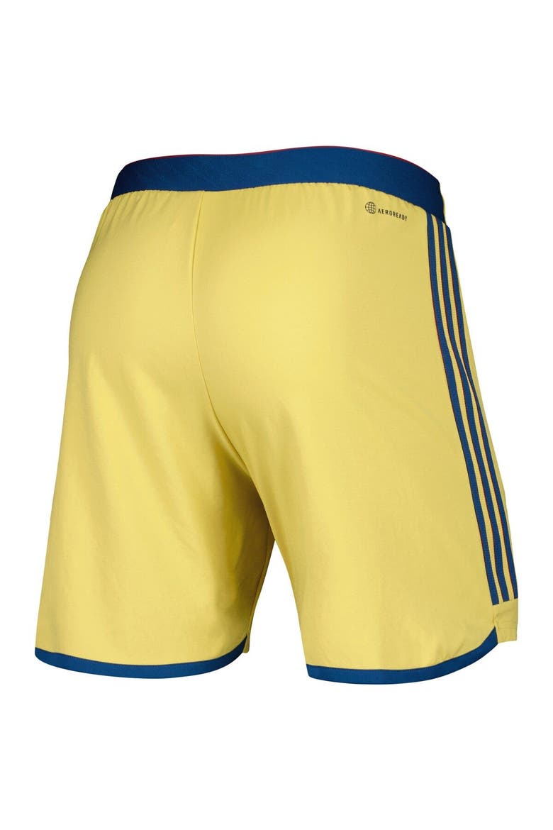 Men's adidas Gold Real Salt Lake 2023 Away AEROREADY Authentic Shorts, Alternate, color, Gold
