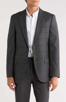 Original Penguin Plaid Two-Button Sport Coat