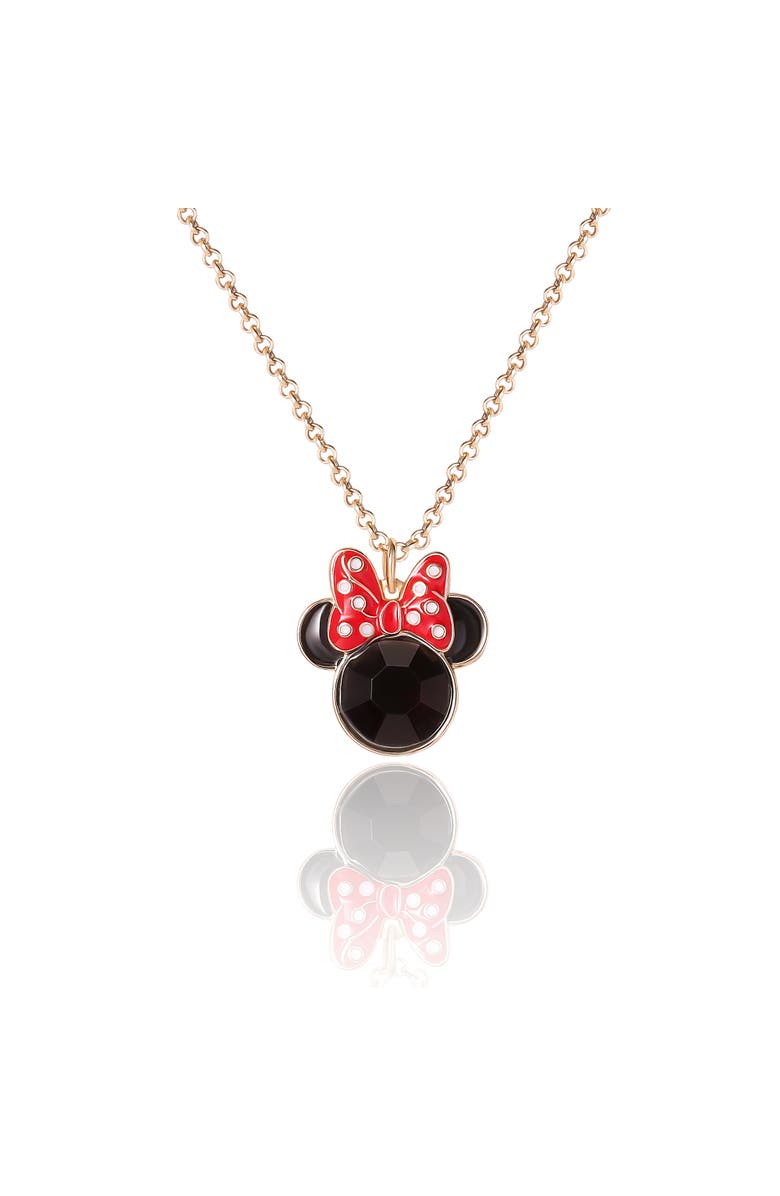 Disney Minnie Mouse Red Bow Jewelry Set, Alternate, color, Red/Black