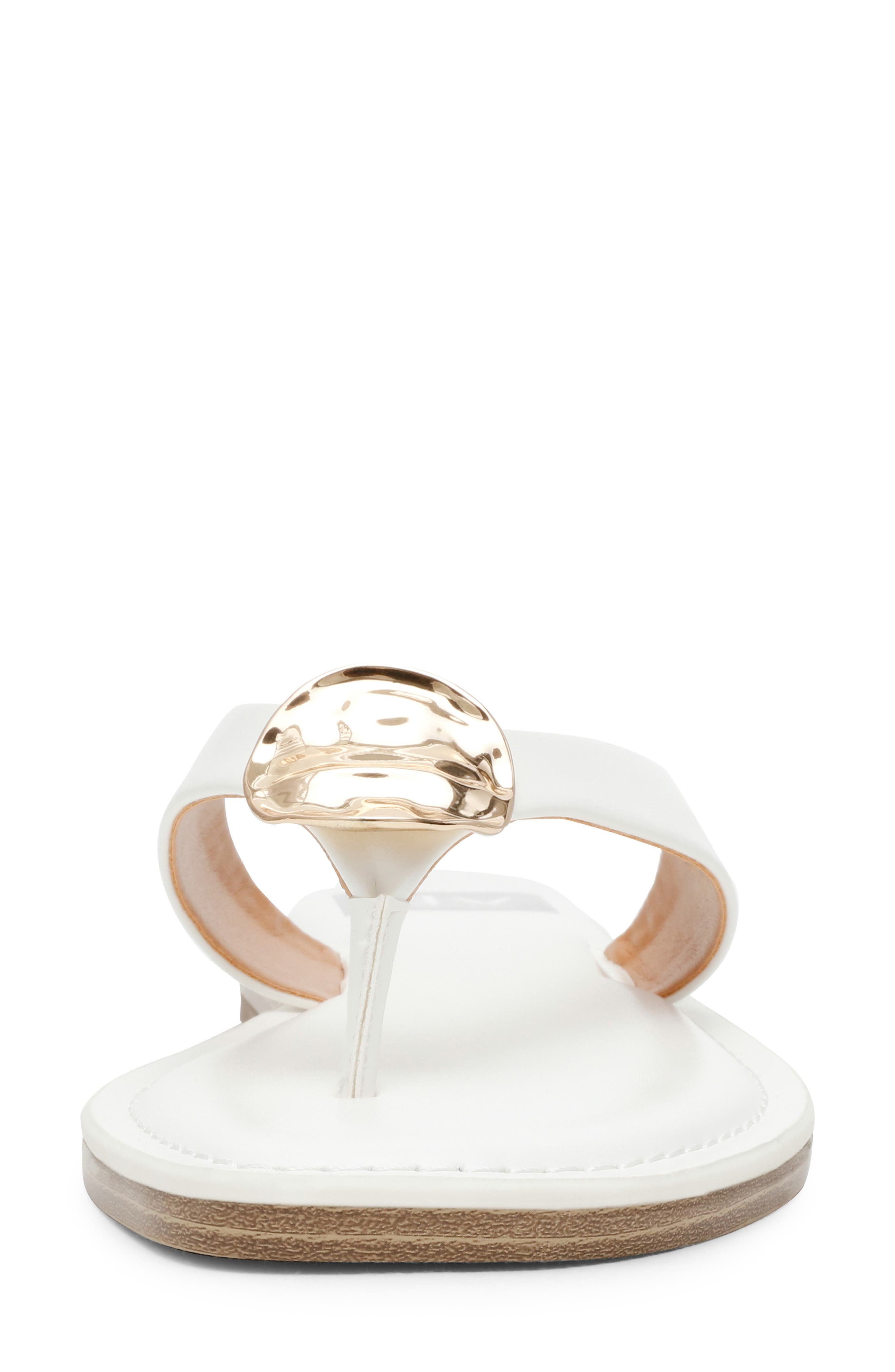 DV by Dolce Vita Jespar Sandal, Alternate, color, White Smooth