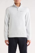 Reigning Champ Double Knit Slim Quarter Zip Sweatshirt