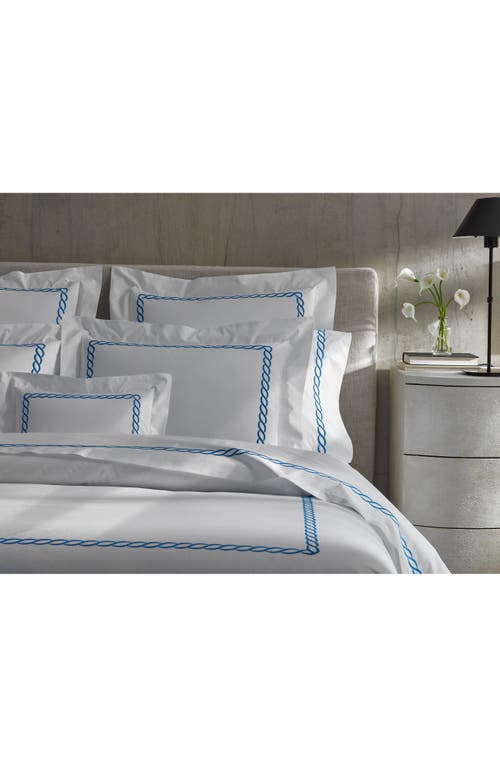 Matouk Classic Chain Cotton Percale Pillow Sham