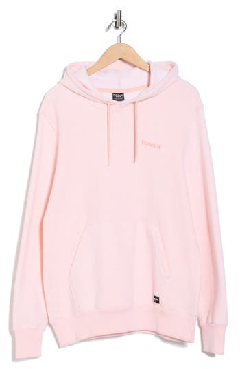 Hurley Fleece Hoodie In Pink