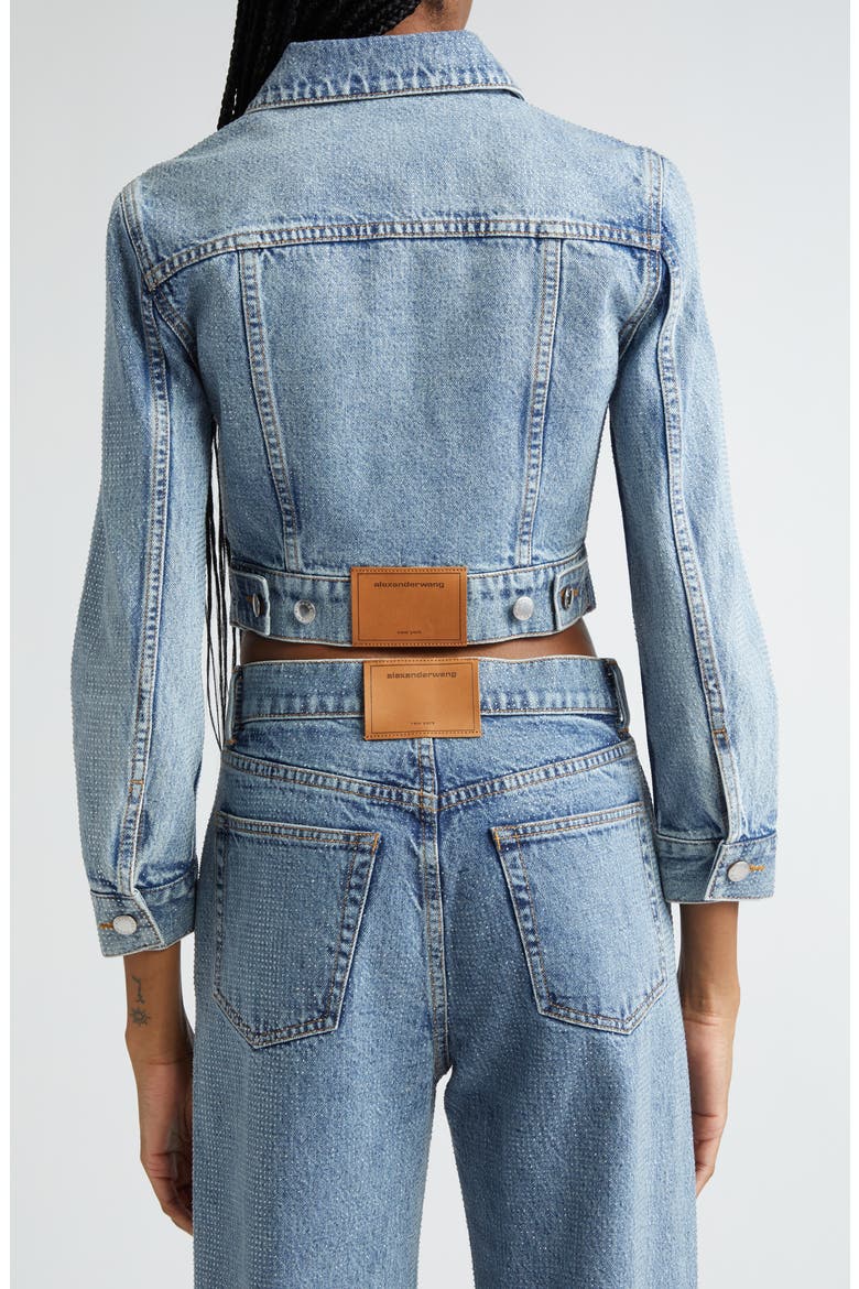 Shrunken Denim Trucker Jacket (Women) | Nordstrom