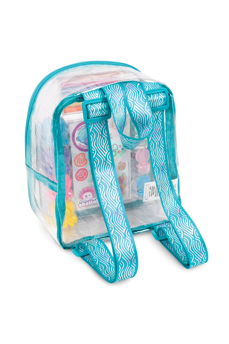 Seas The Day! Stationery Set 8 Inch Mini Backpack, Ocean Theme, Kids & Girls, Alternate, color, Multicolored