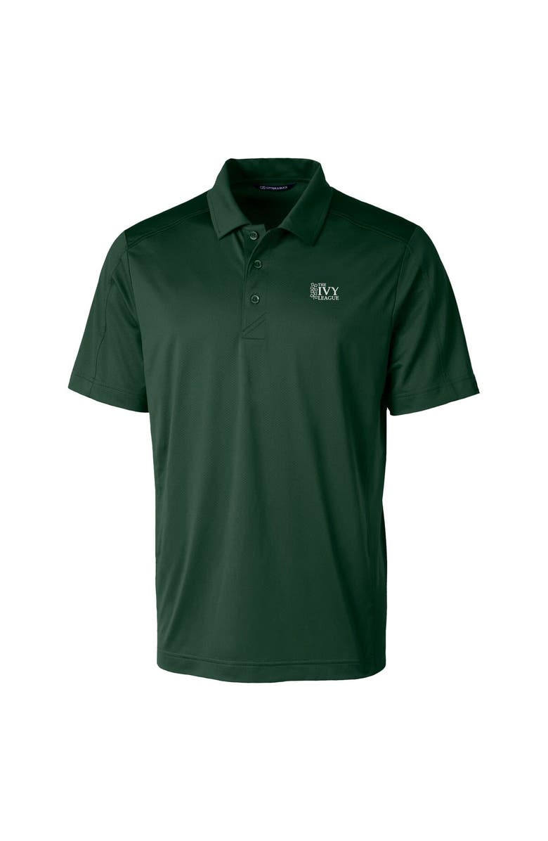 Cutter & Buck Men's Cutter & Buck  Hunter Green Ivy League DryTec Prospect Textured Stretch Polo, Alternate, color, Hunter Green