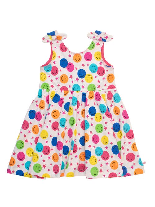 Rufflebutts Girls Tie Shoulder Twirl Dress