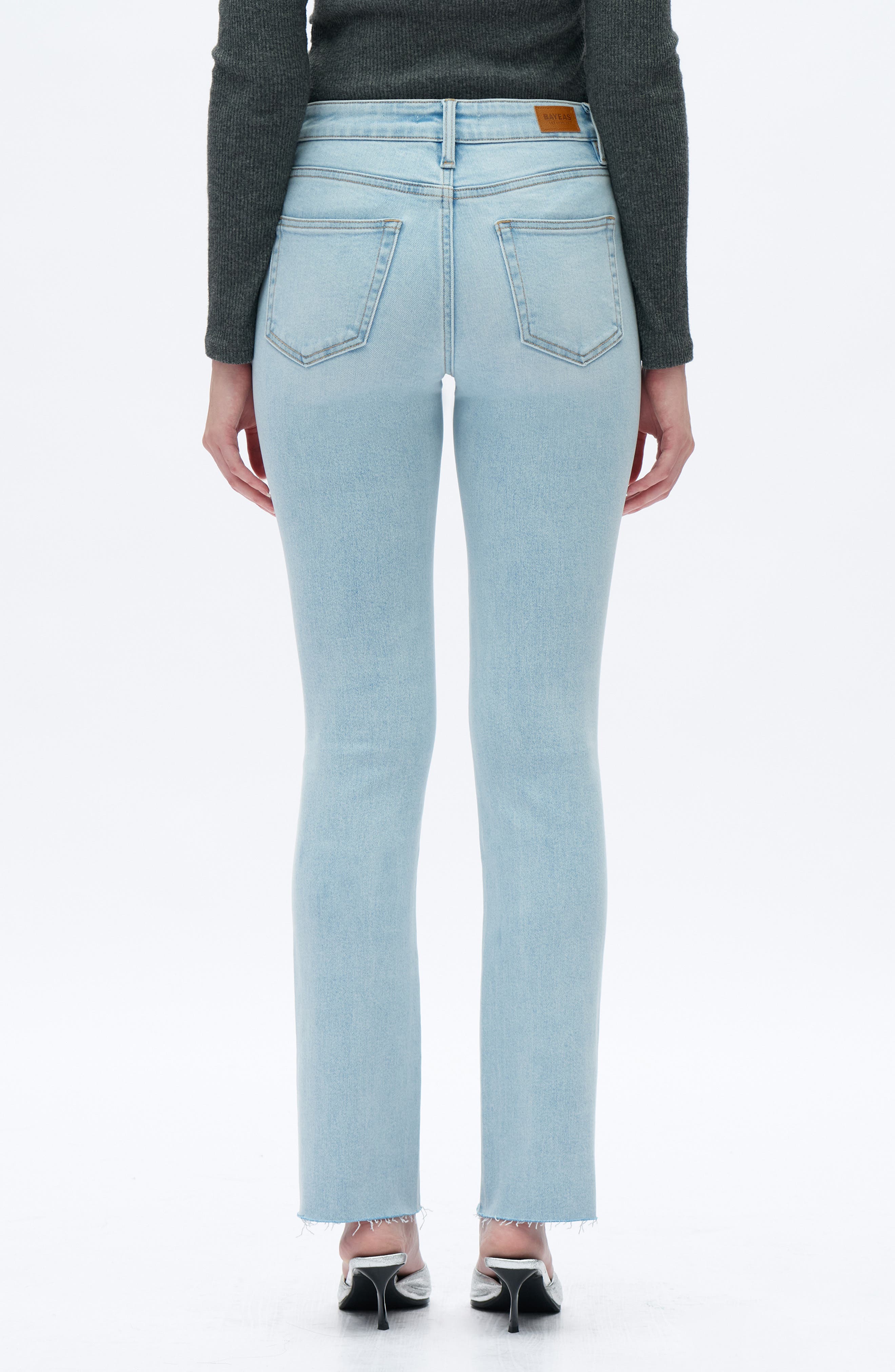 Raw Hem Skinny Jeans - image 4