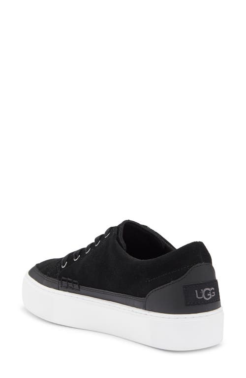 Ugg ® Zilo Platform Sneaker In Black Black