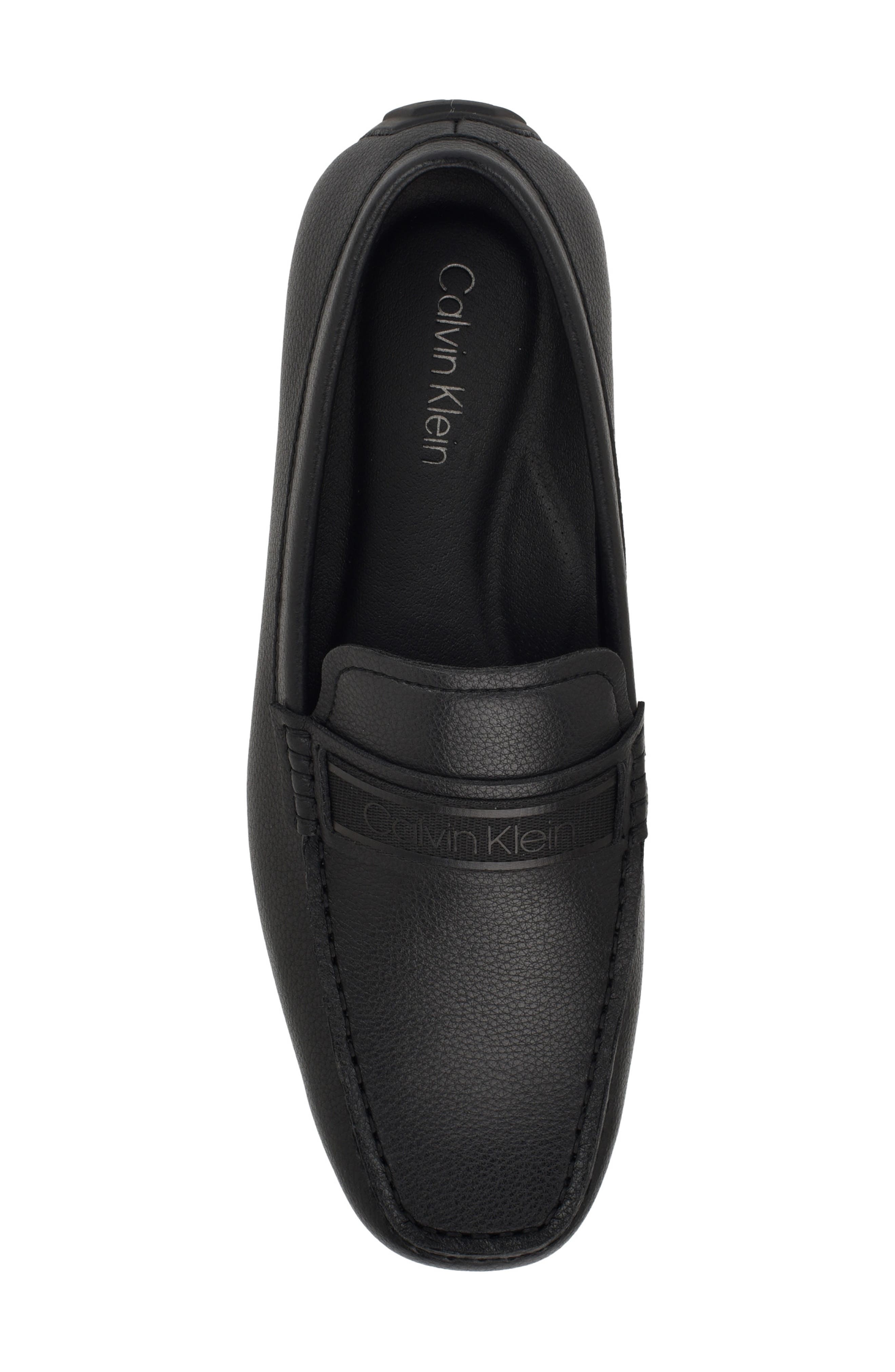 Calvin Klein Oliver 3 Loafer, Alternate, color, Black Tumbled